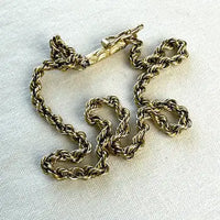 Vintage 14k Solid Gold Twist Bracelet