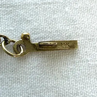 Vintage 14k Solid Gold Twist Bracelet