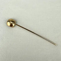 Vintage 14k Yellow Gold Garnet Stick Pin