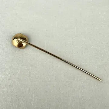 Vintage 14k Yellow Gold Garnet Stick Pin