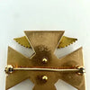 Vintage 1931 14k Gold Enamel Medical Pin