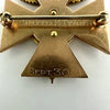 Vintage 1931 14k Gold Enamel Medical Pin