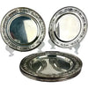 Vintage 6” Sterling Silver International Plates
