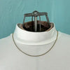 Vintage 9k solid yellow gold rope twist chain.