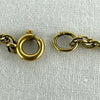 Vintage 9k solid yellow gold rope twist chain.