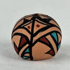 Vintage Acoma Native American Miniature Seed Pot Signed FL
