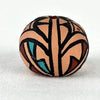 Vintage Acoma Native American Miniature Seed Pot Signed FL
