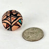 Vintage Acoma Native American Miniature Seed Pot Signed FL