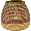 Vintage African Hausa Hand Coiled Basket