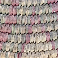 Vintage African Hausa Hand Coiled Basket