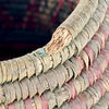 Vintage African Hausa Hand Coiled Basket
