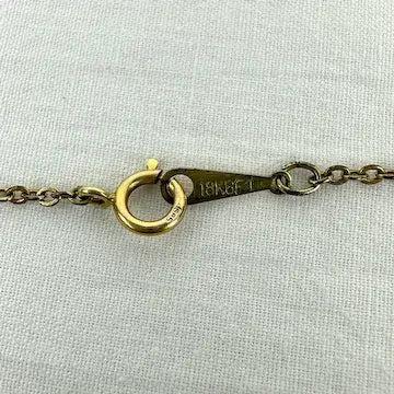 Vintage Agate Pendant Necklace 14k Gold Bezel on a 18k Gold Filled Chain