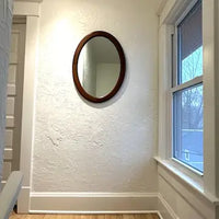 Vintage Amana Handmade Signed Solid Wood Mirror