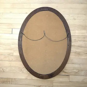Vintage Amana Handmade Signed Solid Wood Mirror