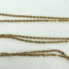 Vintage Amethyst Pendant Necklace on an 18k UnAErre Italian Chain