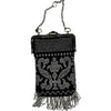 Vintage Art Deco Beaded Fringed Handbag