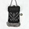 Vintage Art Deco Beaded Fringed Handbag