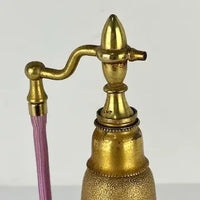 Vintage Art Deco Czech Glass Perfume Atomizer