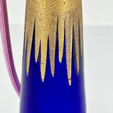 Vintage Art Deco Czech Glass Perfume Atomizer