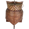 Vintage Asian Hand Woven Large Sticky Rice Basket