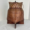 Vintage Asian Hand Woven Large Sticky Rice Basket