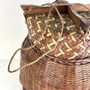 Vintage Asian Hand Woven Large Sticky Rice Basket