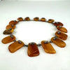 Vintage Baltic Amber Chunk Necklace