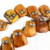 Vintage Baltic Amber Chunk Necklace