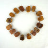 Vintage Baltic Amber Chunk Necklace