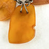 Vintage Baltic Amber Chunk Necklace