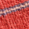 Vintage Bolivian Red Wool Fringed Poncho