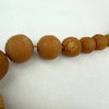 Vintage Butterscotch Amber Ribbed Bead Necklace