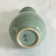 Vintage Celadon Double Gourd Korean vase