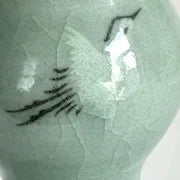 Vintage Celadon Double Gourd Korean vase