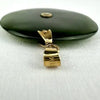 Vintage Chinese 14k Gold and Jade Pendant