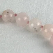 Vintage Chinese Export Rose Quartz Beaded Necklace