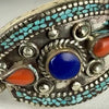 Vintage Chinese Tibetan Silver Cuff Bracelet