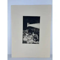 Vintage Deborah Haylor Signed Etching Titled “1000 Theaters”