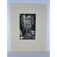 Vintage Deborah Haylor Signed Numbered Etching Jukebox Boogie Woogie
