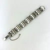 Vintage Didae Sterling and Lapis Link Bracelet 8” Length