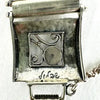 Vintage Didae Sterling and Lapis Link Bracelet 8” Length