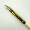 Vintage Dip Pen with 14K gold Nib and Bone Handle