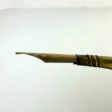 Vintage Dip Pen with 14K gold Nib and Bone Handle