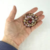Vintage Dragon’s Breath Lava Glass Brooch