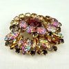 Vintage Dragon’s Breath Lava Glass Brooch