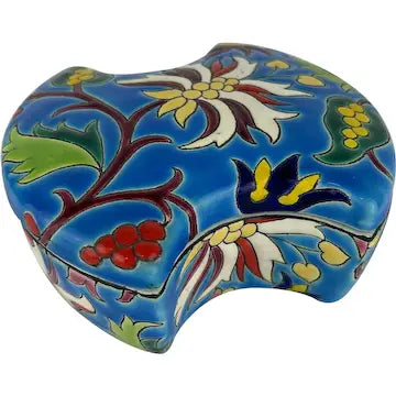 Vintage Enameled Trinket Box by Emaux De Longwy