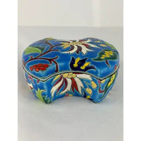 Vintage Enameled Trinket Box by Emaux De Longwy