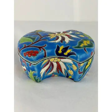 Vintage Enameled Trinket Box by Emaux De Longwy