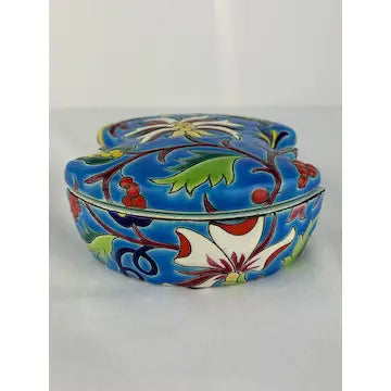 Vintage Enameled Trinket Box by Emaux De Longwy