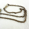 Vintage FM Co Gold Filled Heart Locket Necklace